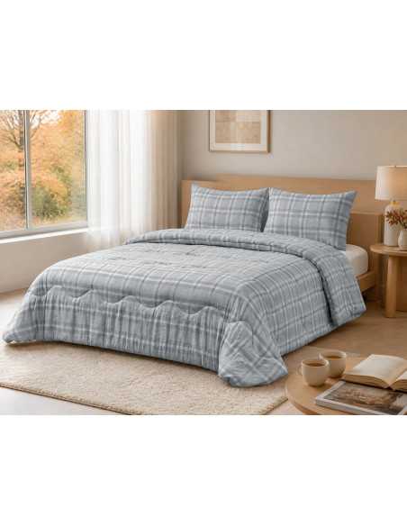 Edredão Nantes Cinzento 300 g | Conforter de inverno