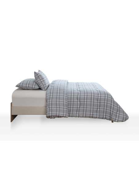 Edredón Nantes Gris 300 g | Conforter invierno