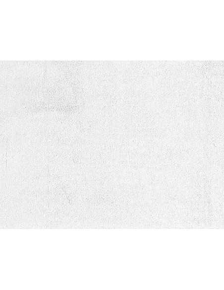 Tapete de banho felpo de algodão Estela Branco