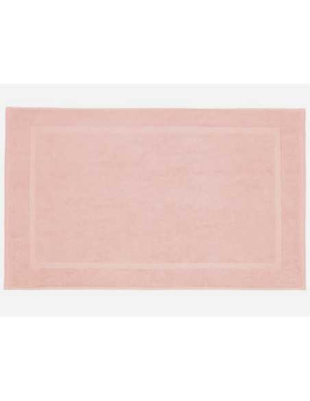 Tapete de banho felpo de algodão Estela Rosa