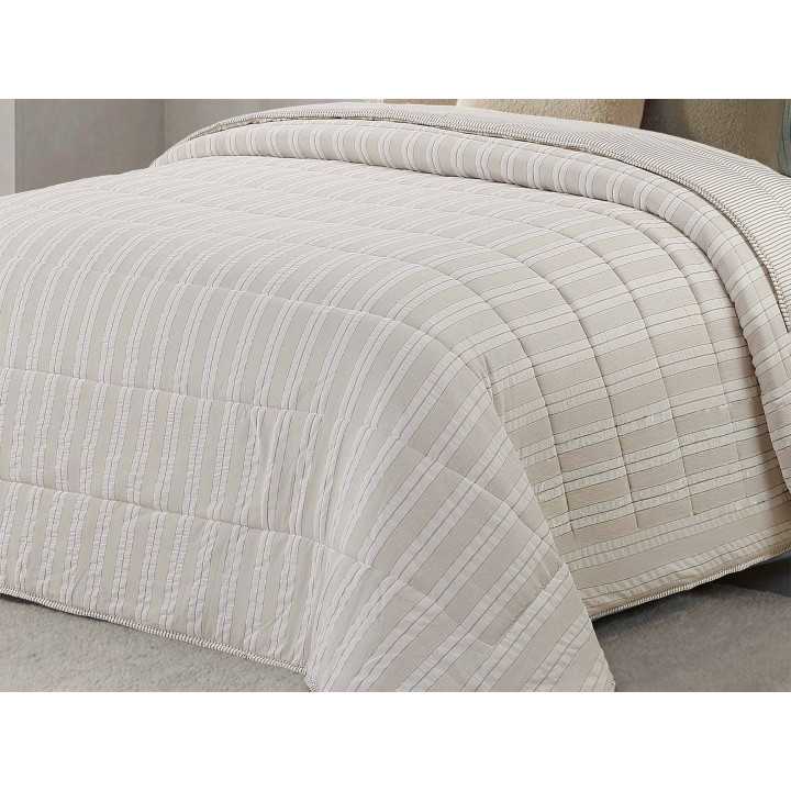 Edredón Reversible Nila Beige | Revitex
