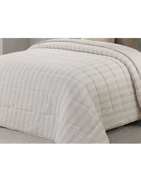 Edredón Reversible Nila Beige | Revitex