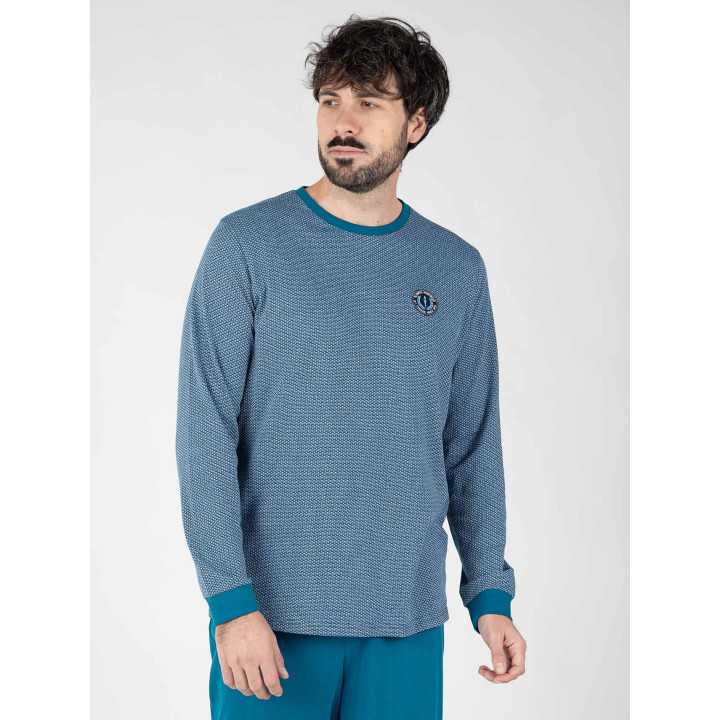 Pijama Hombre Svalbard Azul | Revitex