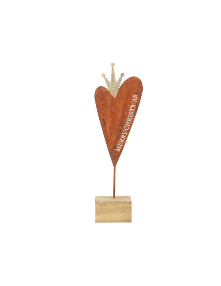 OFERTA *corazon base madera peq.