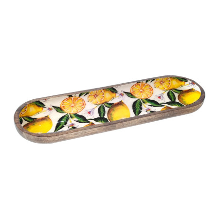 Bandeja oval limones