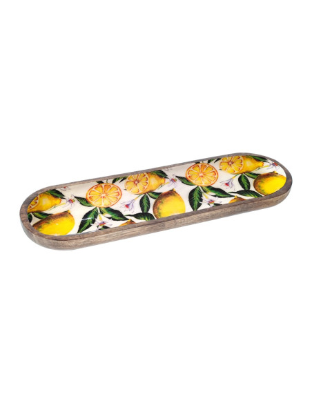 Bandeja oval limones