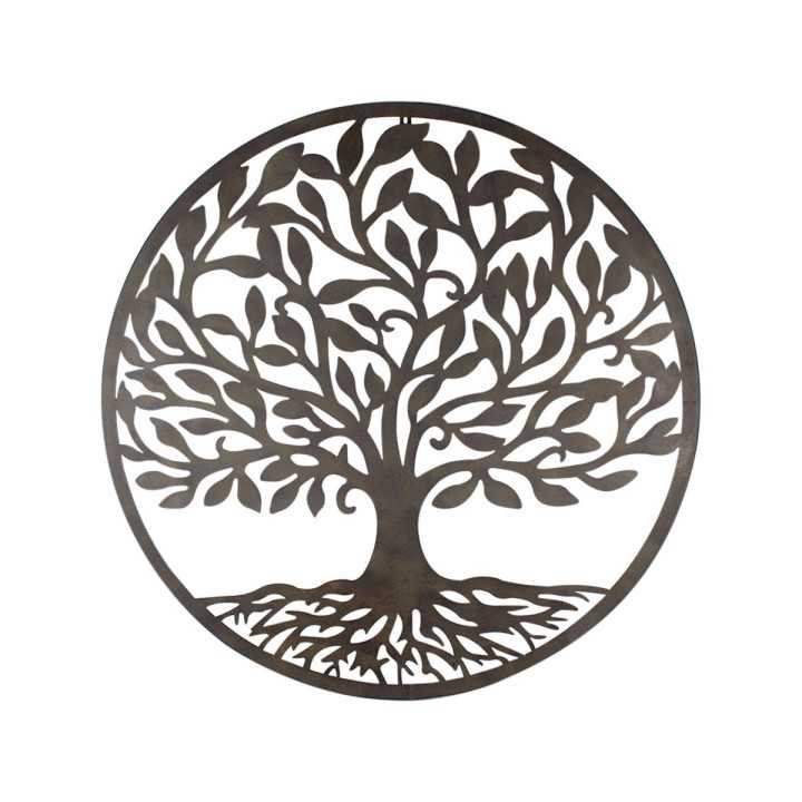Adorno pared arbol vida 82cm.