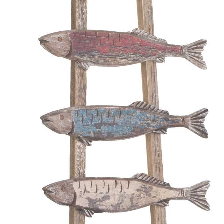 Adorno peces escalera envejec
