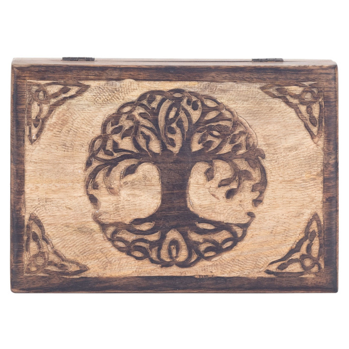 Set 3 cajas rect. arbol vida