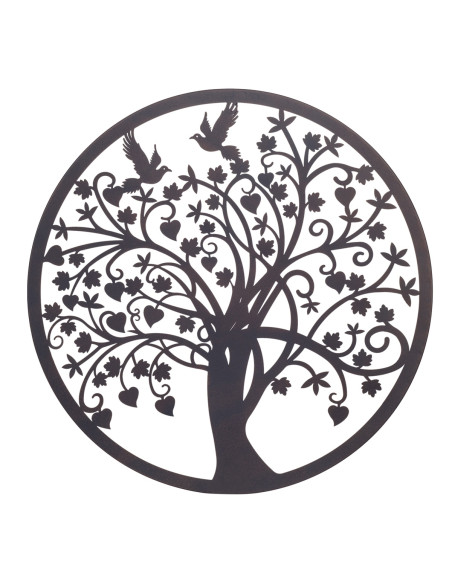 Adorno pared arbol vida 60cm.