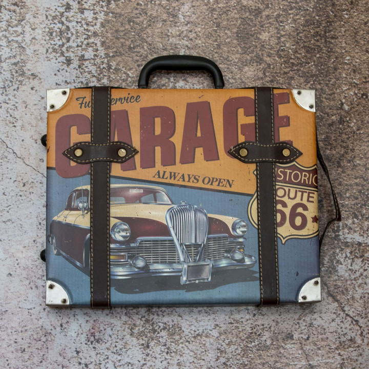 OFERTA *adorno pared maleta garage