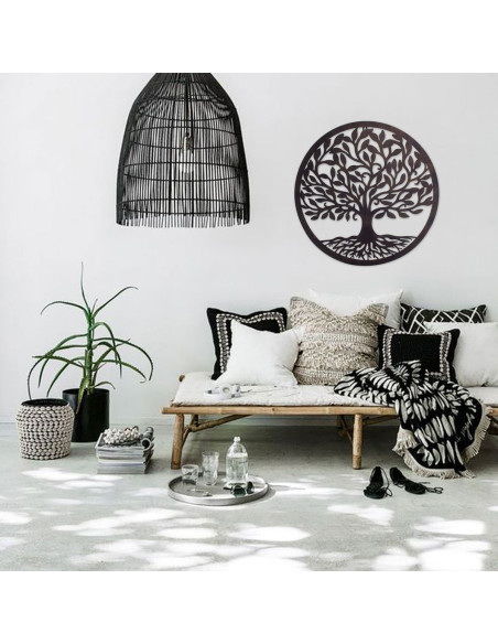 Adorno pared arbol