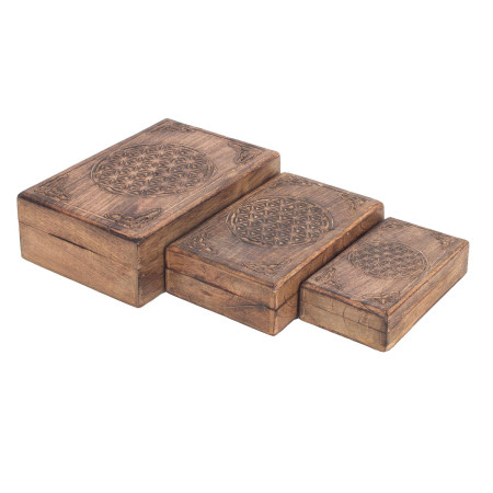 S/3 cajas rectangulares