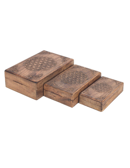 S/3 cajas rectangulares