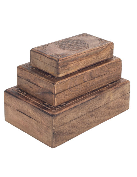 S/3 cajas rectangulares