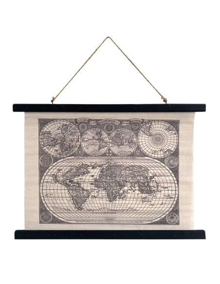 OFERTA *lienzo enrollable mapa mundo
