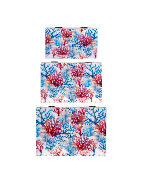 S/3 cajas coral