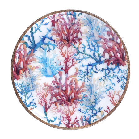 Plato coral 2