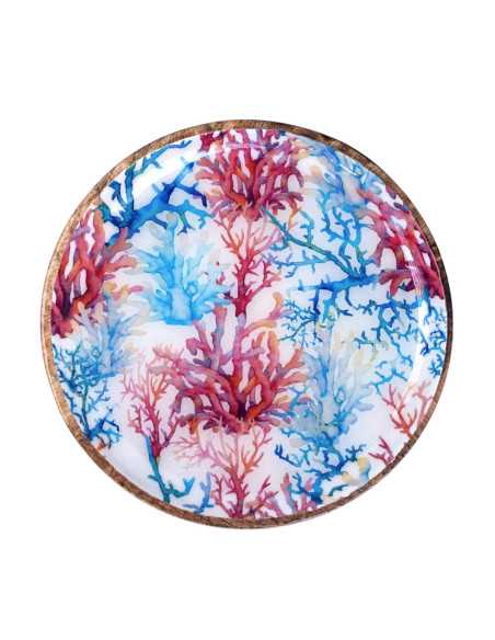 Plato coral