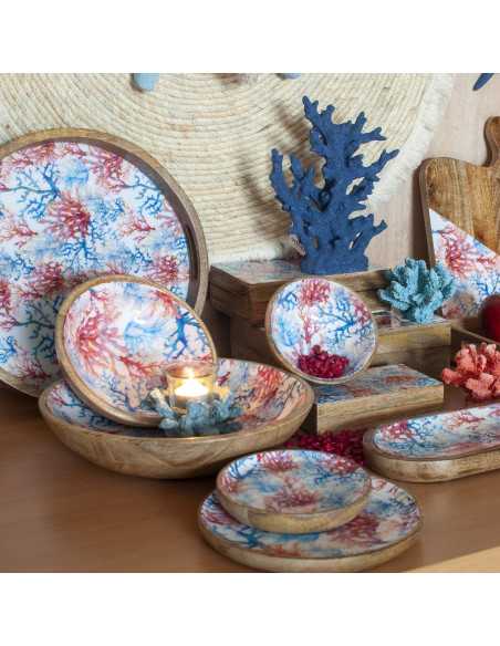 Plato coral