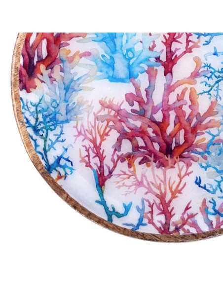 Plato coral
