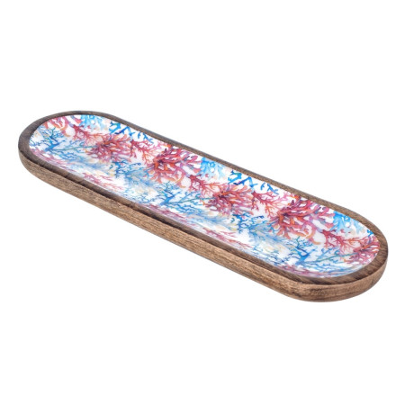 Bandeja oval coral