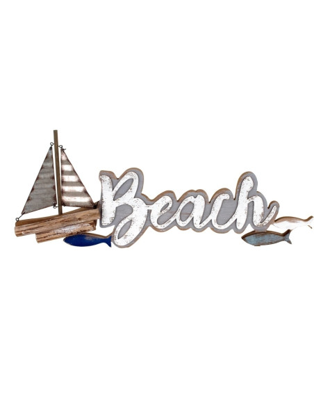 OFERTA *adorno pared barco-beach
