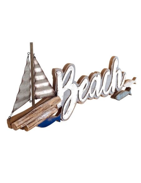 OFERTA *adorno pared barco-beach
