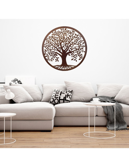 Adorno pared arbol