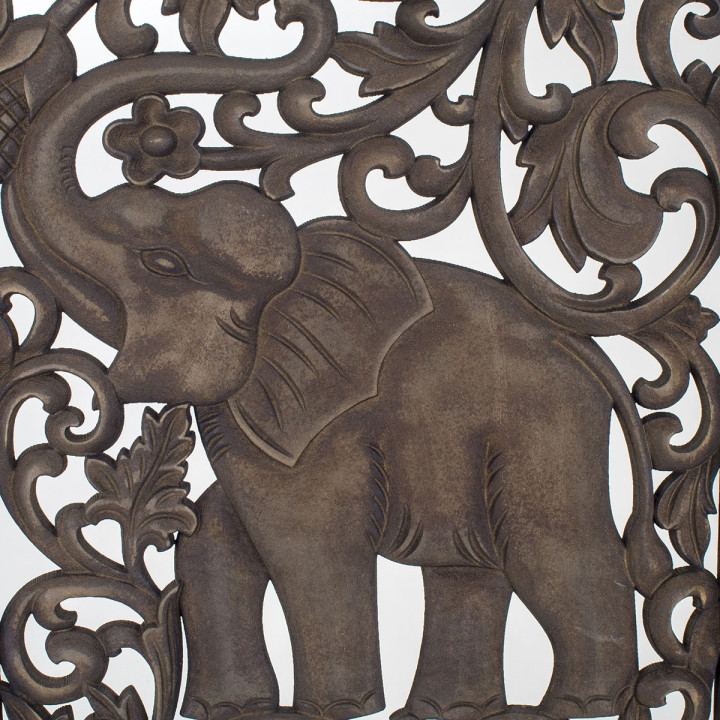 OFERTA *adorno pared elefante
