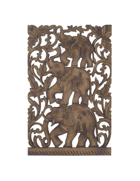 OFERTA *adorno pared 3 elefantes