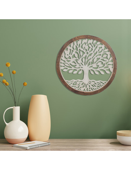 Adorno pared red.arbol vida
