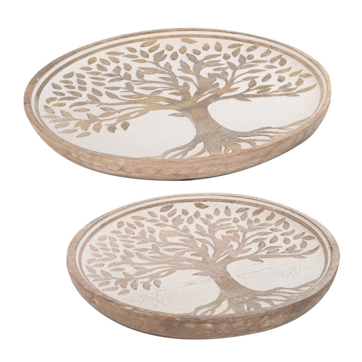 S/2 platos arbol vida
