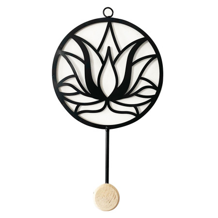 OFERTA *percha 1 pomo flor loto