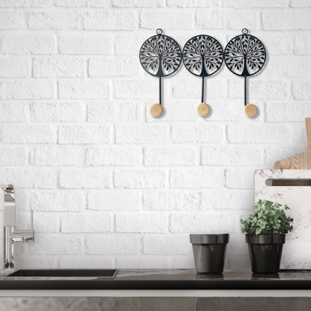OFERTA *percha 3 pomos arbol vida 2