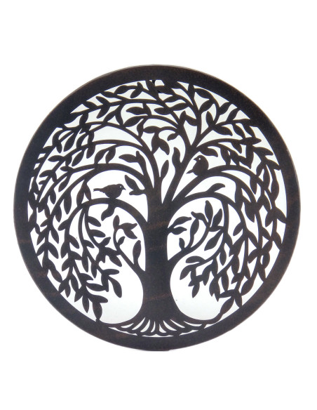 Adorno pared arbol vida 30cm.