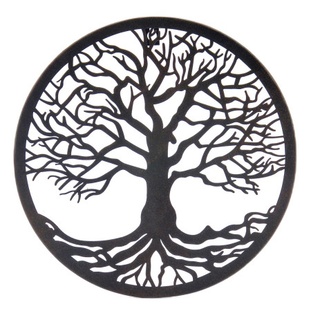 Adorno pared arbol vida 30cm.