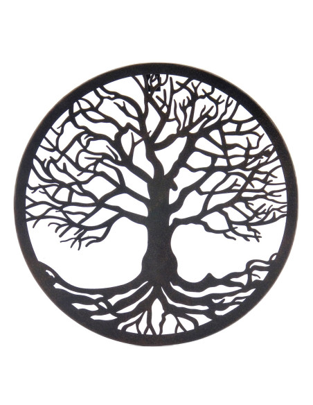 Adorno pared arbol vida 30cm.
