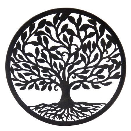 Adorno pared arbol vida 30cm.