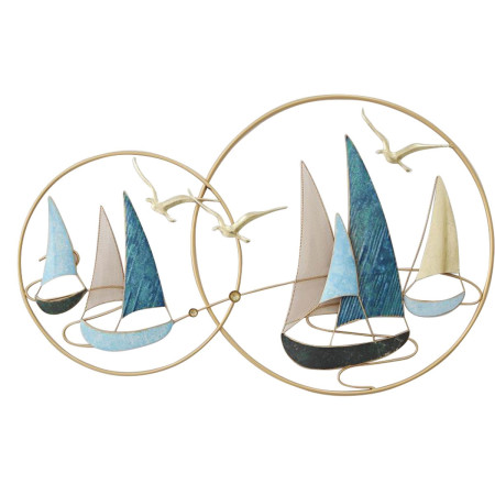 Adorno pared barcos