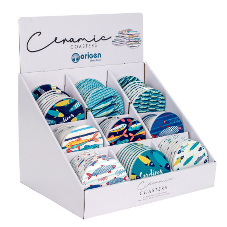 Posavasos peces c/exp.