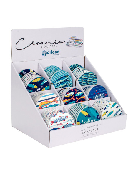 Posavasos peces c/exp.