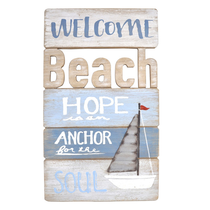 OFERTA *adorno pared welcome