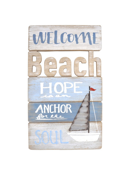 OFERTA *adorno pared welcome