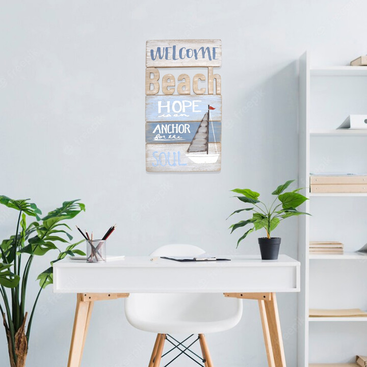 OFERTA *adorno pared welcome