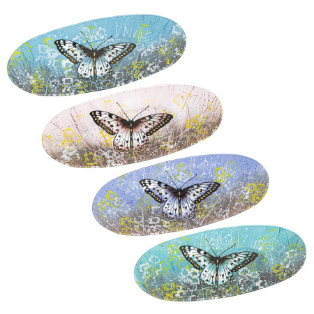 OFERTA *plato mariposa oval 43,5cm. 2