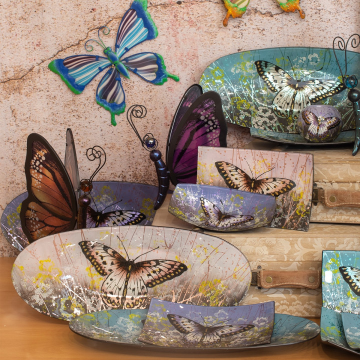 OFERTA *plato mariposa oval 43,5cm.