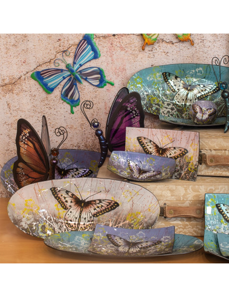 OFERTA *plato mariposa oval 43,5cm.