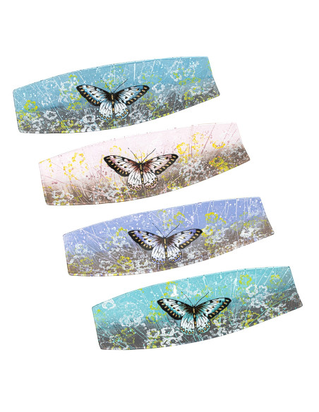 Plato mariposa 44cm.