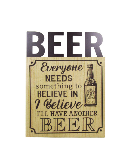 OFERTA *adorno pared cerveza